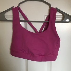 Lululemon cross cross back sports bra